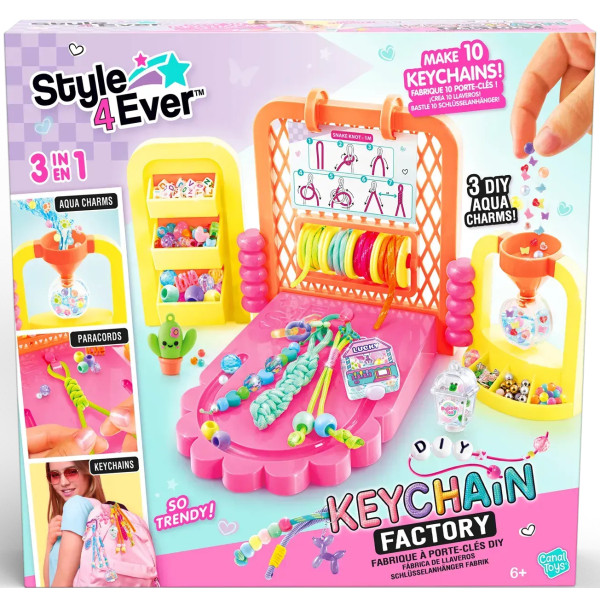 Фото - Набор для изготовления украшений Canal Toys Style 4 Ever Фабрика брелков (OFG366)