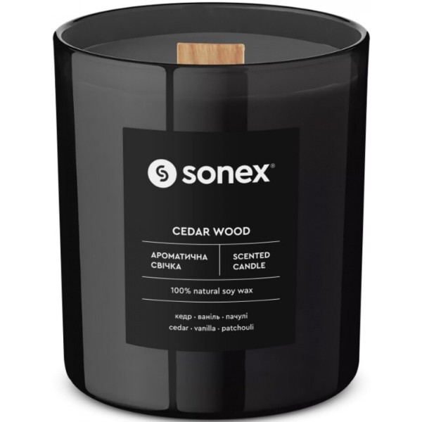 Фото - Свеча стекло Sonex Cedar Wood (SO102483)