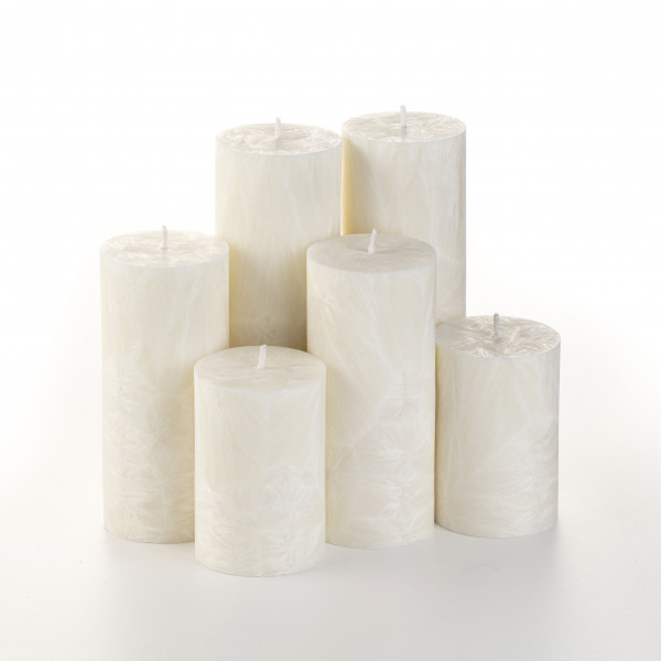 Фото - Свічка декоративна CandlesBio циліндр 70/200 мм Білий (WP00 70/200)