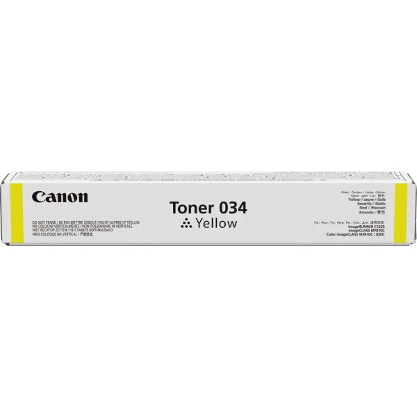 Фото - Картридж-тонер Canon для iRC1225/1225iF C-EXV034 toner yellow (9451B001AA)