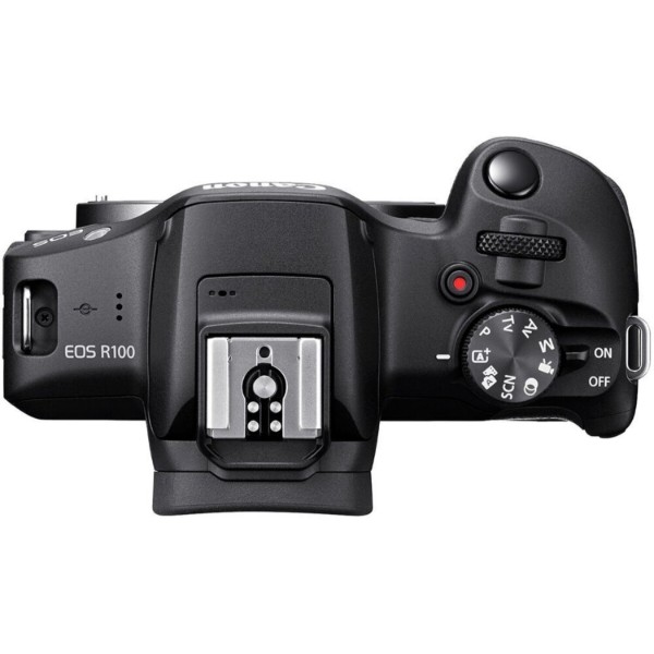 Фото - Фотокамера бездзеркальна Canon EOS R100 RF-S 18-45 IS STM Travel Kit (6052C074AC)