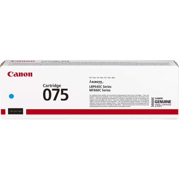 Фото - Картридж-тонер Canon for MF66x Cartridge 075 Cyan (6364C002AA)