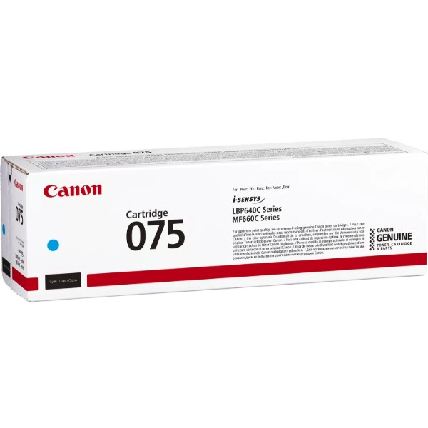 Фото - Картридж-тонер Canon for MF66x Cartridge 075 Cyan (6364C002AA)