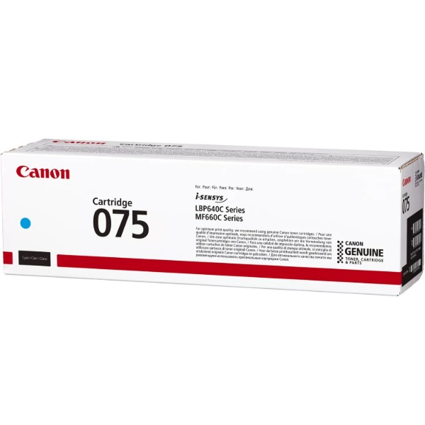Фото - Картридж-тонер Canon for MF66x Cartridge 075 Cyan (6364C002AA)