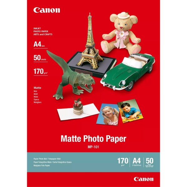 Фото - Фотобумага А4 Canon A4, 50 л. 170 гр Photo PAPER MP101A (7981A005)