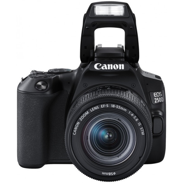 Фото - Фотокамера зеркальная Canon EOS 250D kit 18-55 IS STM Black (3454C007)