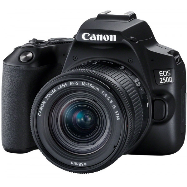 Фото - Фотокамера зеркальная Canon EOS 250D kit 18-55 IS STM Black (3454C007)