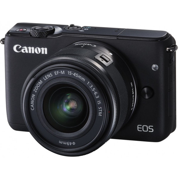Фото - Фотокамера беззеркальная Canon EOS M10 15-45mm IS STM Kit Black (0584C040)