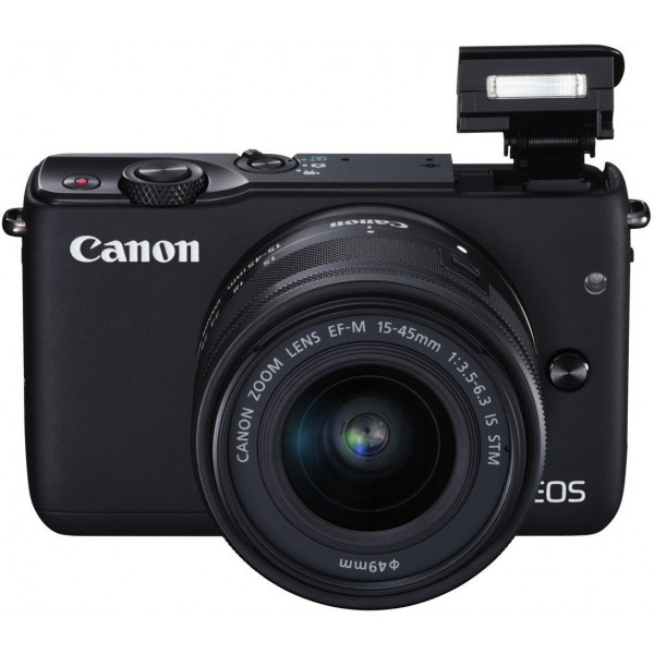 Фото - Фотокамера беззеркальная Canon EOS M10 15-45mm IS STM Kit Black (0584C040)