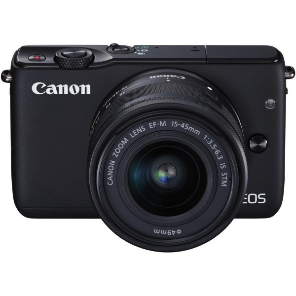 Фото - Фотокамера беззеркальная Canon EOS M10 15-45mm IS STM Kit Black (0584C040)