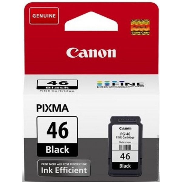 Фото - Картриджі для струменевих принтерів Canon PG-46 Black (9059B001)