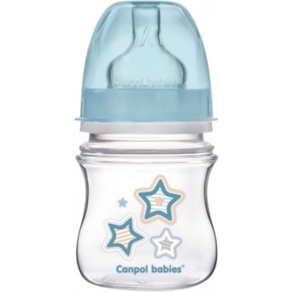 Фото - Пляшка для годування Canpol babies Newborn 120 мл Блакитна (35/216_blu) Фото - Пляшка для годування Canpol babies Newborn 120 мл Блакитна (35/216_blu)