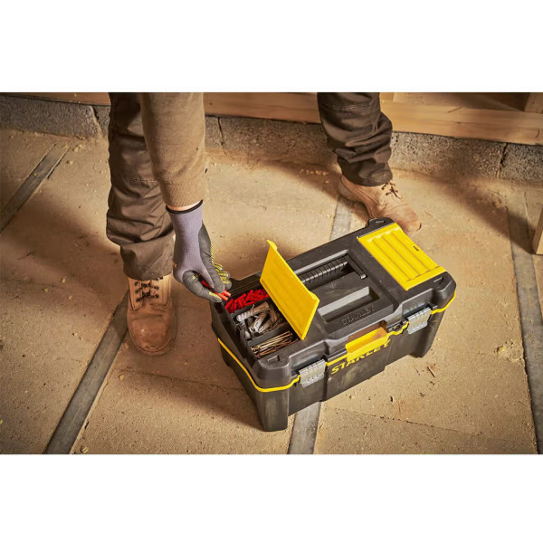 Фото - Ящик для инструментов Stanley ESSENTIAL Cantilever 490х290х250 мм (STST83397-1)
