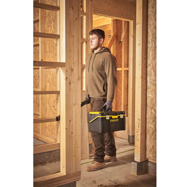 Фото - Ящик для инструментов Stanley ESSENTIAL Cantilever 490х290х250 мм (STST83397-1)