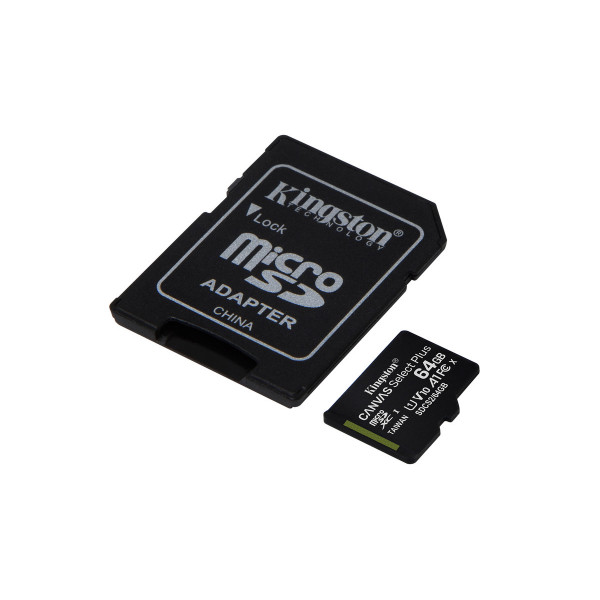 Фото - Уцінка - Карта пам'яті Kingston microSDXC 64Gb Canvas Select+ A1 + adapter (SDCS2/64GB) #