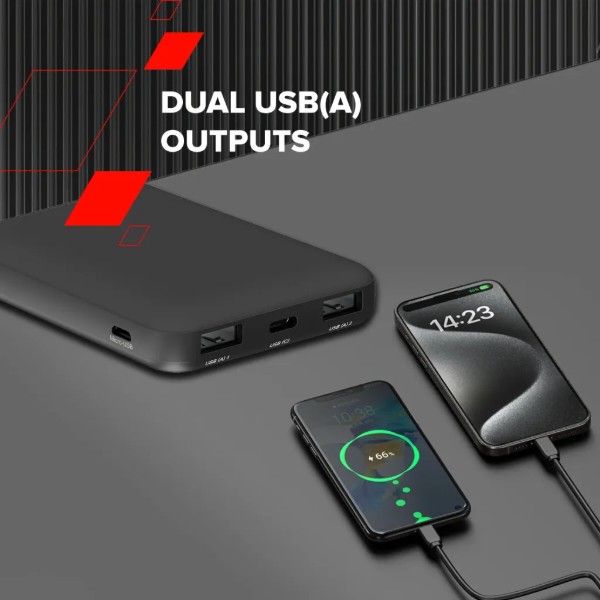 Фото - Батарея мобільна Canyon OnPower 100 10000mAh Black (CNS-CPB100B)