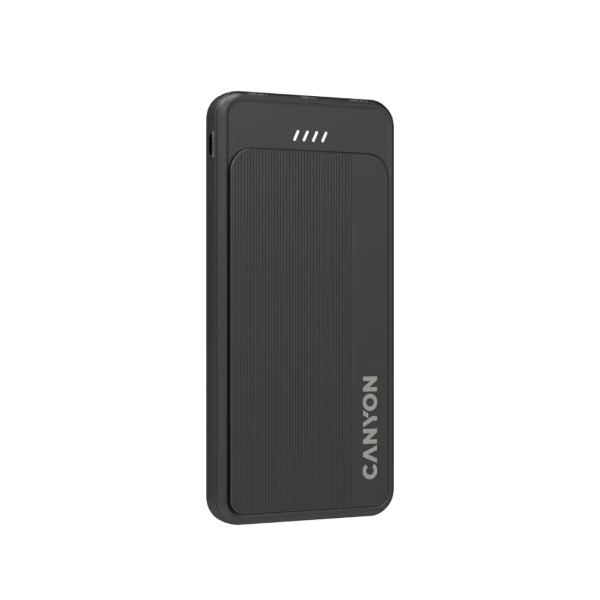 Фото - Батарея мобільна Canyon OnPower 100 10000mAh Black (CNS-CPB100B)