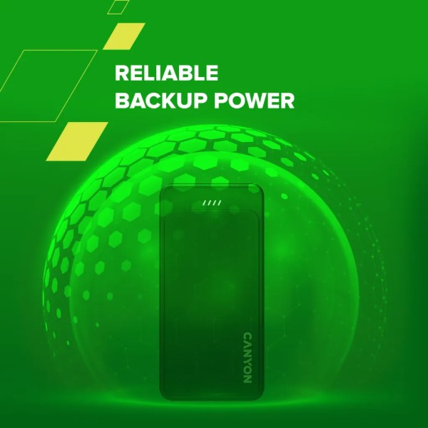 Фото - Батарея мобільна Canyon OnPower 200 20000mAh Black (CNS-CPB200B)