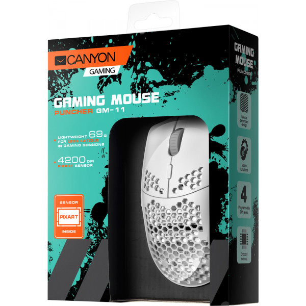 Фото - Мышь проводная игровая Canyon CND-SGM11W