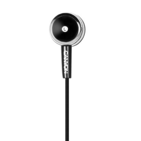 Фото - Наушники вкладыши проводные Canyon CNE-CEPM01B Black
