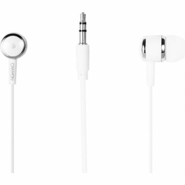 Фото - Наушники вкладыши проводные Canyon CNE-CEPM01W White