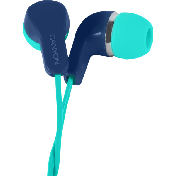 Фото - Навушники вкладиші Canyon CNS-CEPM02GBL Green-Blue