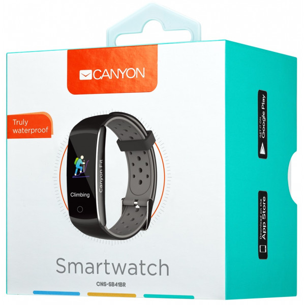 Фото - Фітнес-браслет Canyon CNS-SB41BR