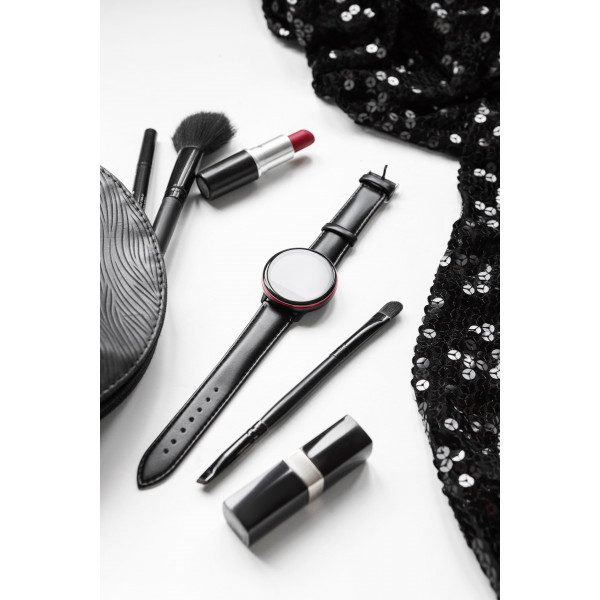 Фото - Смарт-часы Canyon Marzipan Black-Red (CNS-SW75BR)
