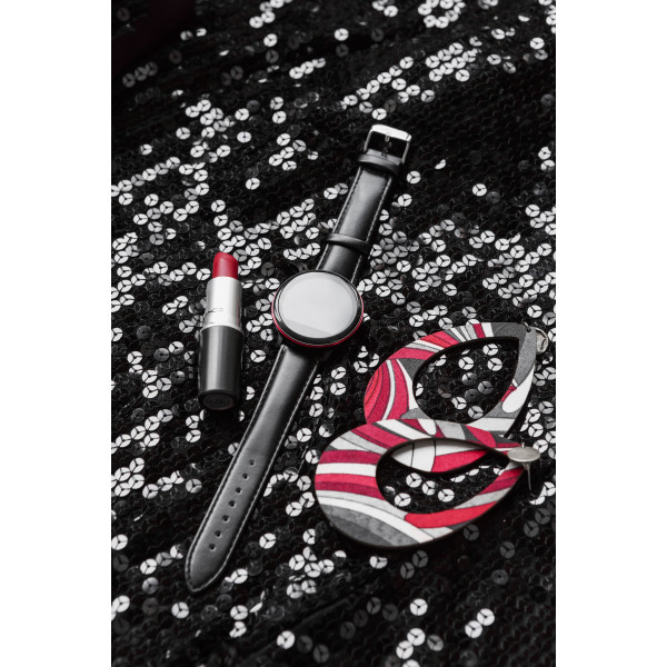 Фото - Смарт-часы Canyon Marzipan Black-Red (CNS-SW75BR)