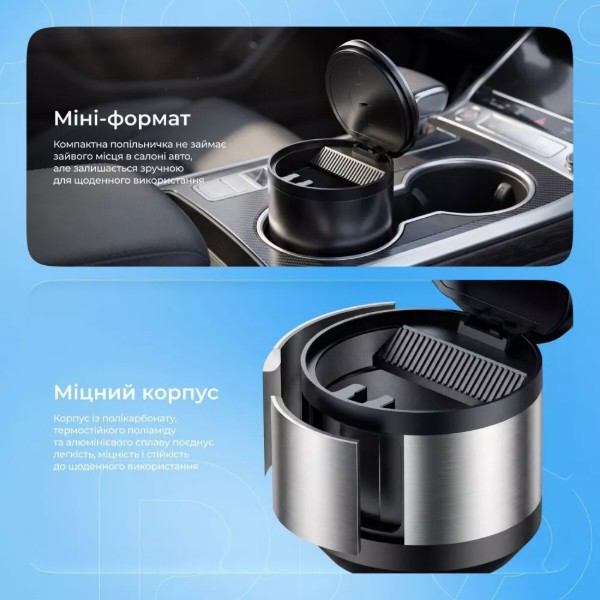 Фото - Автомобильная пепельница Proove Phoenix Mini black (CAPM21000001)