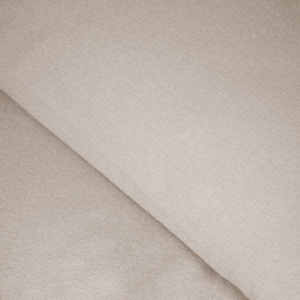 Фото - Простирадло двоспальне MirSon Фланель 004 Cappuchino 180x190 см (2200009649530)