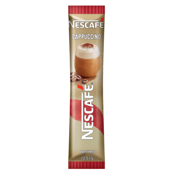 Фото - Кофе растворимый Nescafe Cappuccino в стиках 20 стиков по 13.5 г
