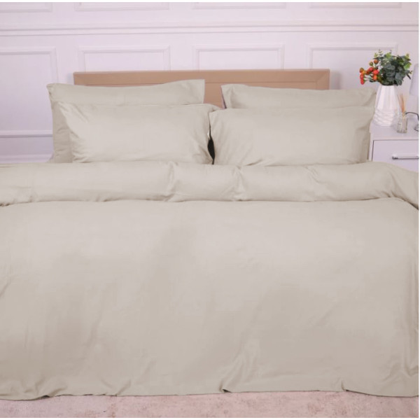 Фото - Комплект постільної білизни MirSon 004 Cappuchino 2x143x210 см (2200009649233) Фото - Комплект постільної білизни MirSon 004 Cappuchino 2x143x210 см (2200009649233)