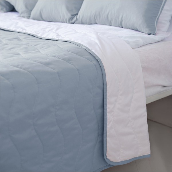 Фото - Покрывало двуспальное Sonex Capri 220x240 см Серо-белое (SO102405)