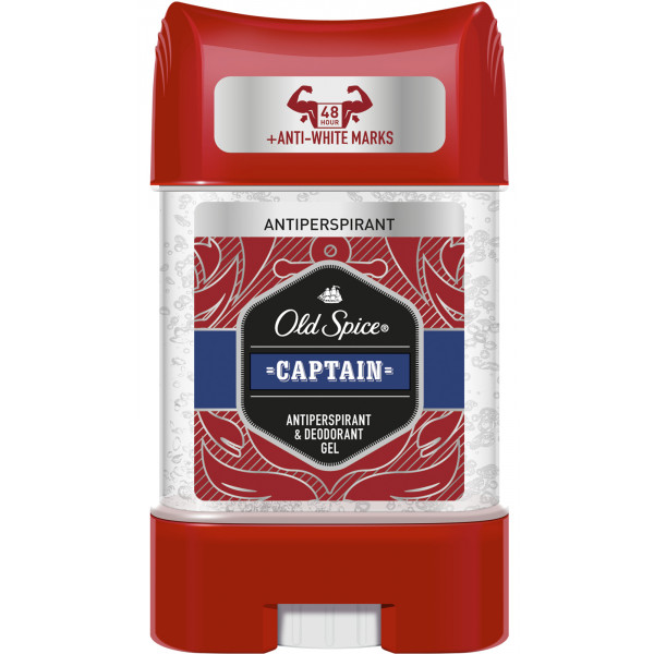 Фото - Дезодорант твердий Old Spice Гелевий Captain 70мл
