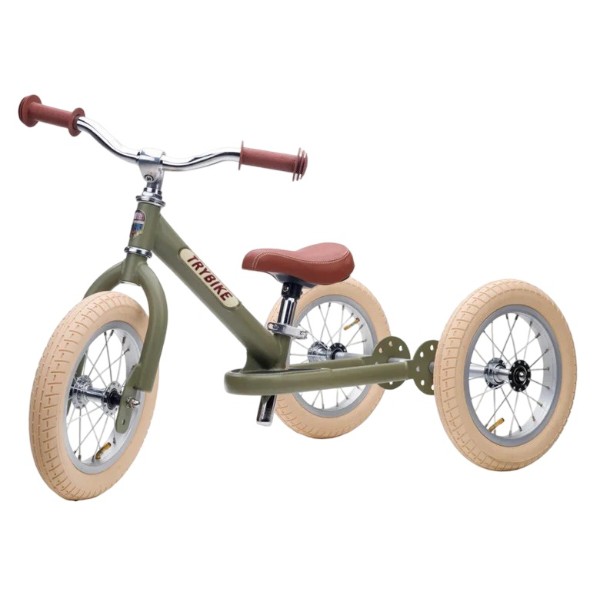 Фото - Беговел Trybike Olive (TBS-2-GRN-VIN+TBS-100-TKV)
