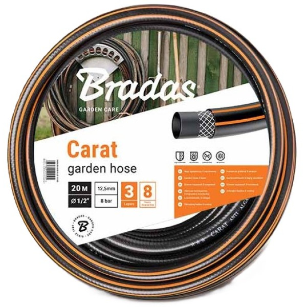 Фото - Шланг поливочний BRADAS Carat 1 1/4" 50 м (WFC11/450)