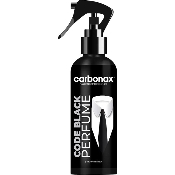 Фото - Ароматизатор для авто Carbonax Code Black 150 мл (3800033106895)