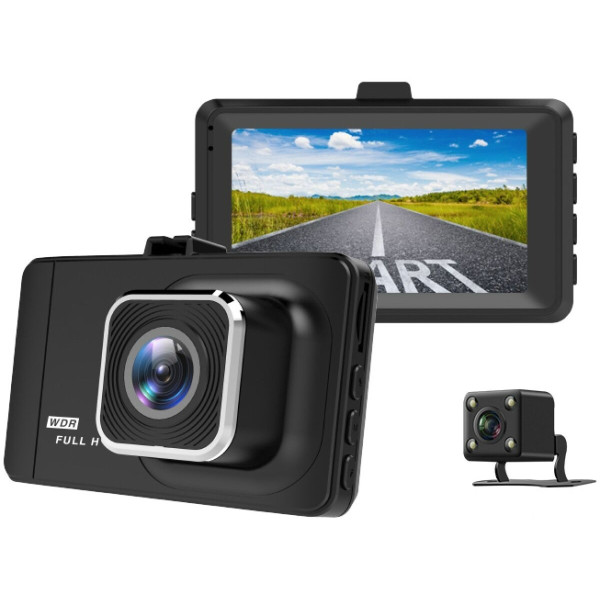 Фото - Відеореєстратор CarCam T418 Dual