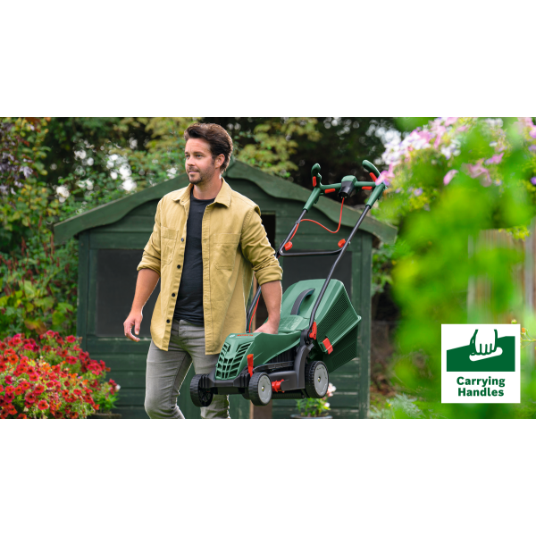 Фото - Газонокосарка електрична Bosch UniversalRotak 34-405 (0.600.8A6.401)