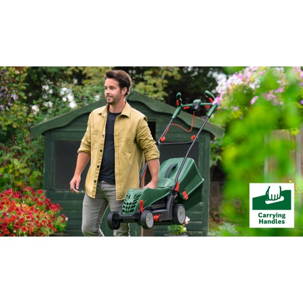 Фото - Газонокосилка электрическая Bosch UniversalRotak 37-555 (0.600.8A6.501)