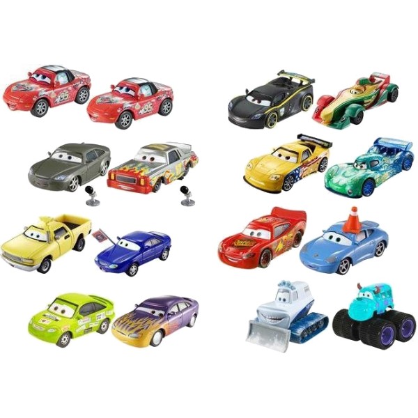 Фото - Ігровий набір Cars Mattel з двох героїв в ас. (DXV99)