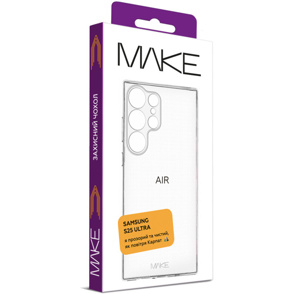Фото - Чохол для смартфону MAKE Air Samsung S25 Ultra (MCA-SS25U)