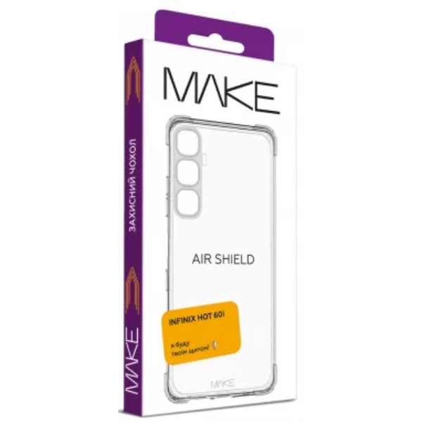 Фото - Чехол для смартфона MAKE for Infinix Hot 60i AirShield (MCAS-IH60I)