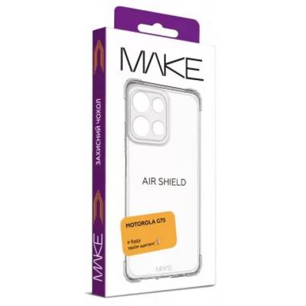 Фото - Чохол для смартфону MAKE Motorola G75 AirShield (MCAS-MG75)