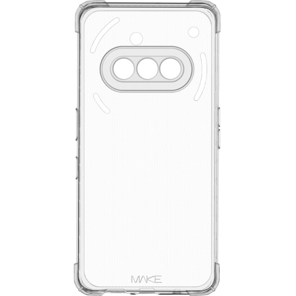 Фото - Чехол для смартфона MAKE Nothing Phone 3a AirShield (MCAS-NP3A) Фото - Чехол для смартфона MAKE Nothing Phone 3a AirShield (MCAS-NP3A)