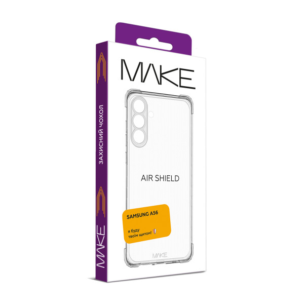 Фото - Чохол для смартфону MAKE AirShield Samsung A56 (MCAS-SA56)