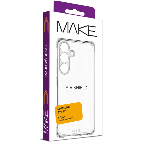 Фото - Чехол для смартфона MAKE AirShield for Samsung S25 FE (MCAS-SS25FE)