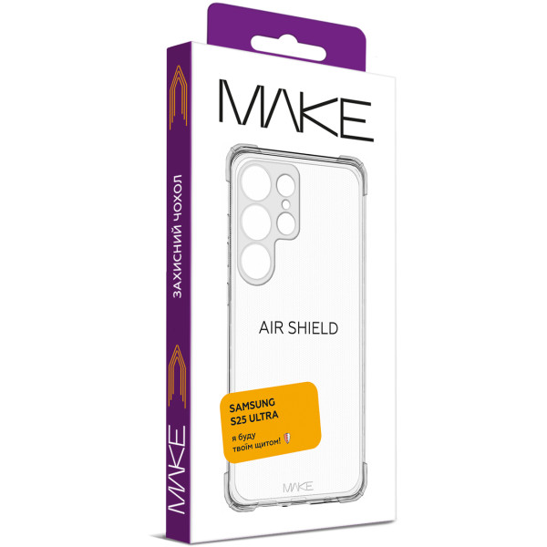 Фото - Чохол для смартфону MAKE AirShield Samsung S25 Ultra (MCAS-SS25U)
