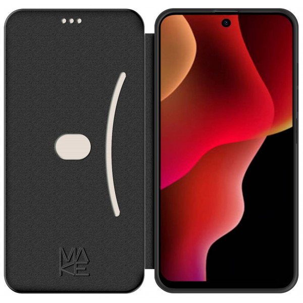 Фото - Чохол для смартфону MAKE Oppo A80 Flip Black (MCP-OA80BK)